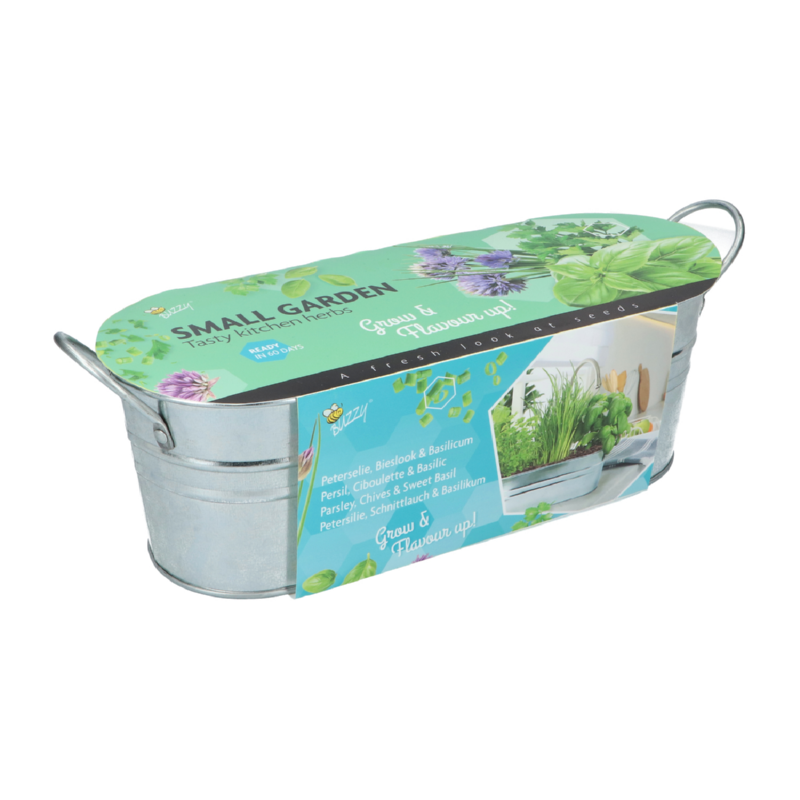 Buzzy® Zinken Wanne Small Garden Tasty kitchen herbs