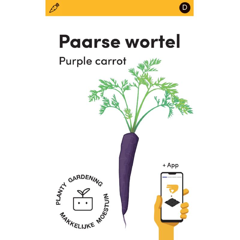 Makkelijke Moestuin Paarse Wortel