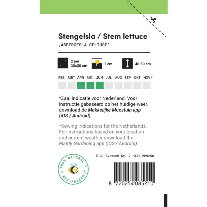 Makkelijke Moestuin Stengelsla