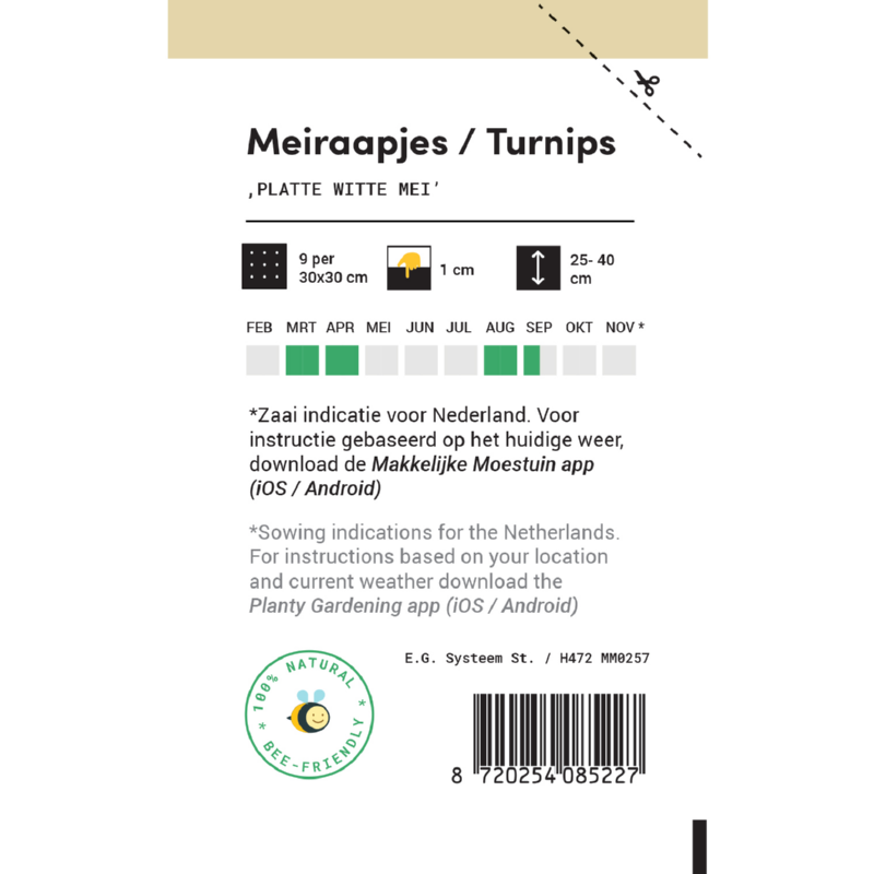Makkelijke Moestuin Meiraapjes