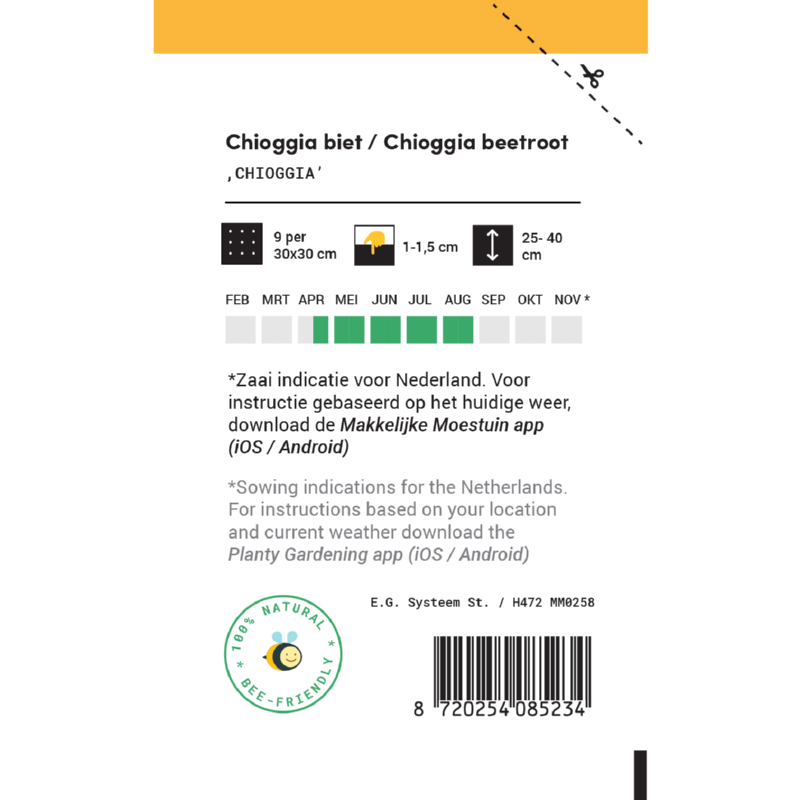 Makkelijke Moestuin Bieten Chioggia