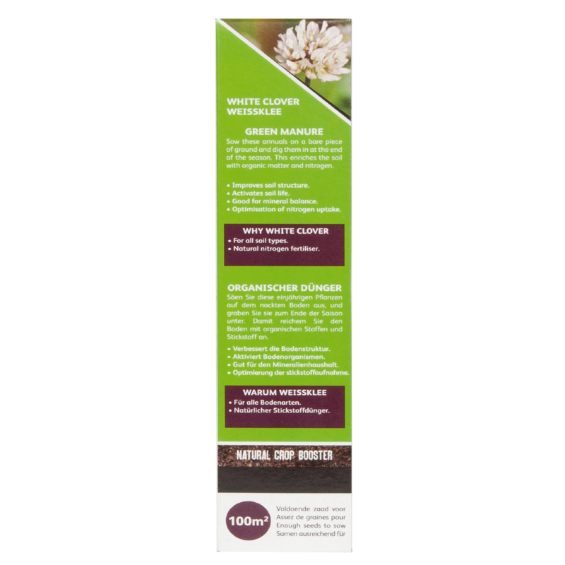 Buzzy® Green Manure White Clover 100g