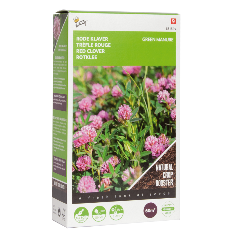 Buzzy® Groenbemester Rode Klaver 150g