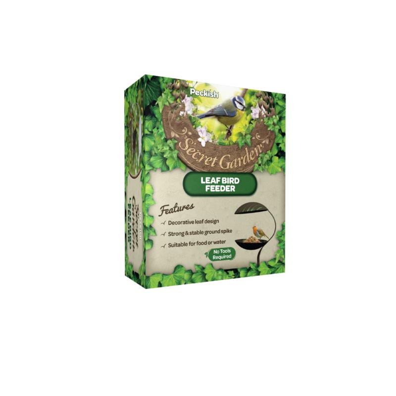 Secret Garden Leaf Bird feeder