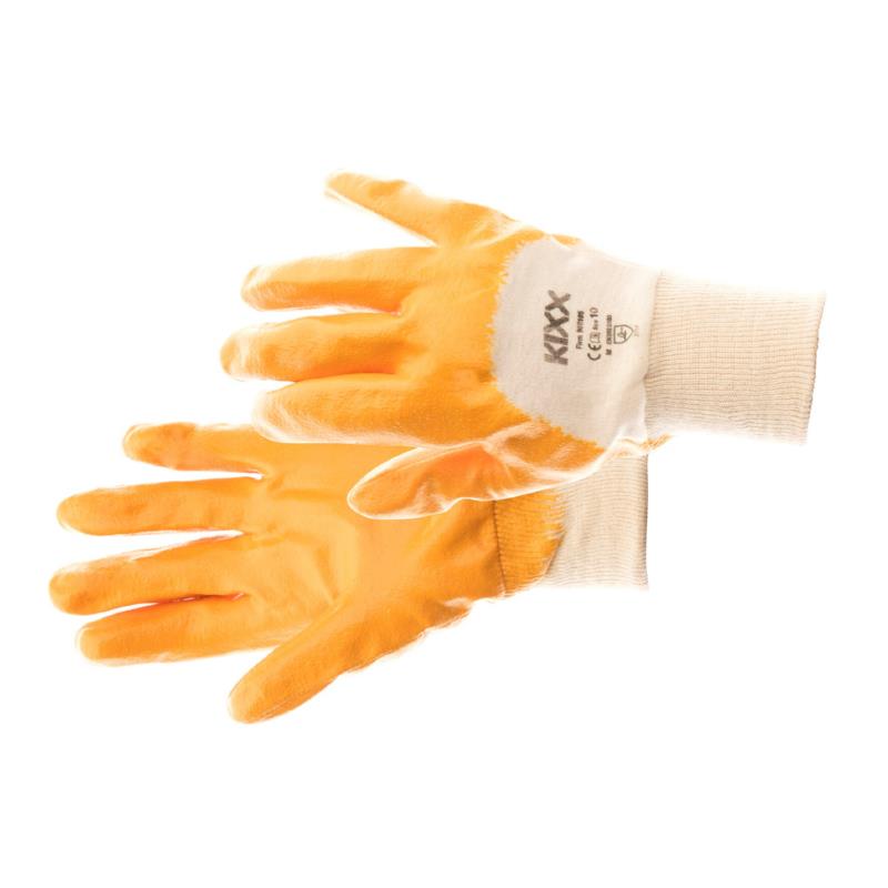 Kixx Glove Firm size 10 yellow/Grey