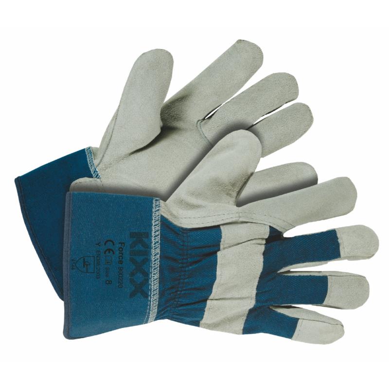 Kixx Glove Force size 8 Blue/Grey