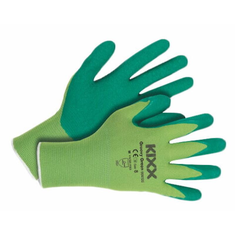 Kixx Handschoen Groovy Green maat 8 Groen
