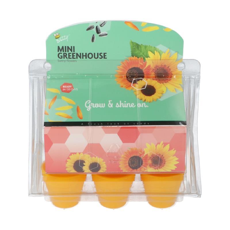 Buzzy® Mini Greenhouse Sunny Flowers