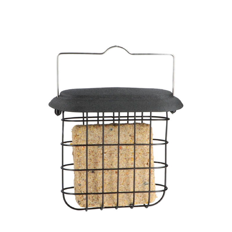 Bûten Gift Blacksteel Vetblok feeder