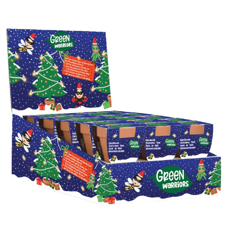 Green Warriors® Grow Gifts Xmas Tree 30st. in display