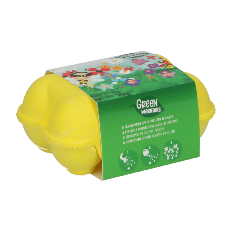 Green Warriors® Egg box zaadbommen 24St. in Display