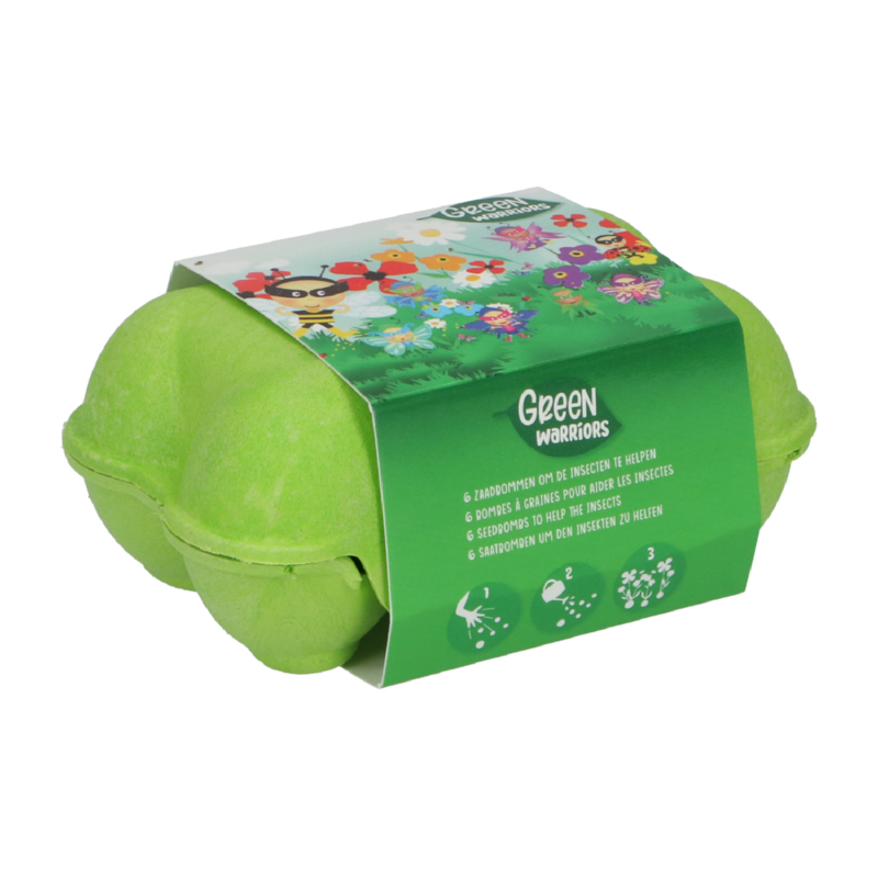 Green Warriors® Egg box zaadbommen 24St. in Display