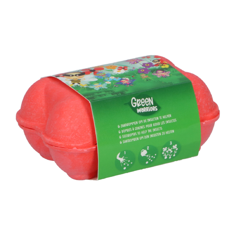 Green Warriors® Egg box zaadbommen 24St. in Display