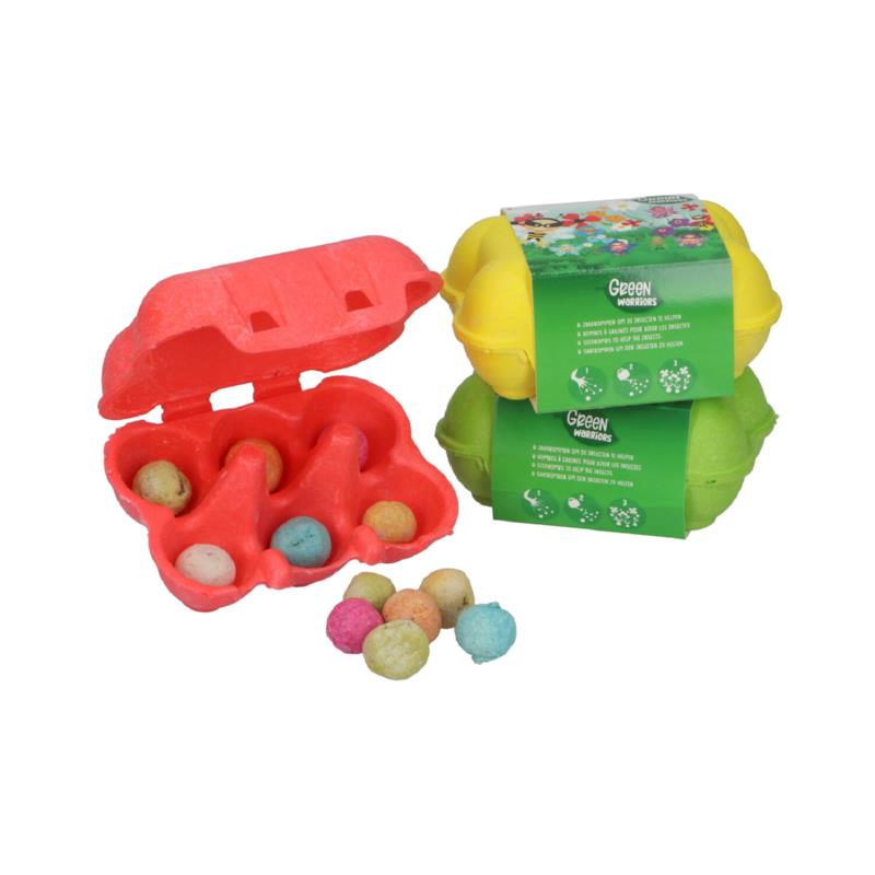 Green Warriors® Egg box zaadbommen 24St. in Display
