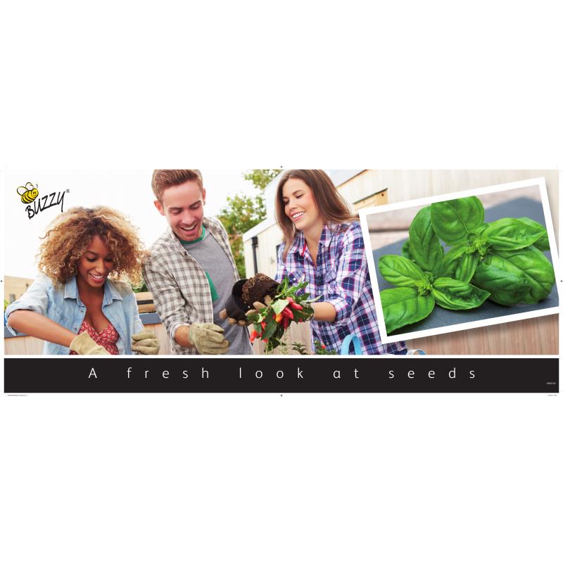 Kopkaart  Buzzy Herbs 39.7x99.5