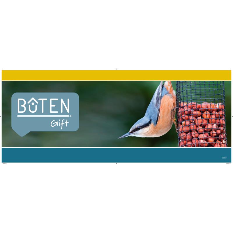 Kopkaart Kunststof  Bûten Gift 39.7x99.5 (1)