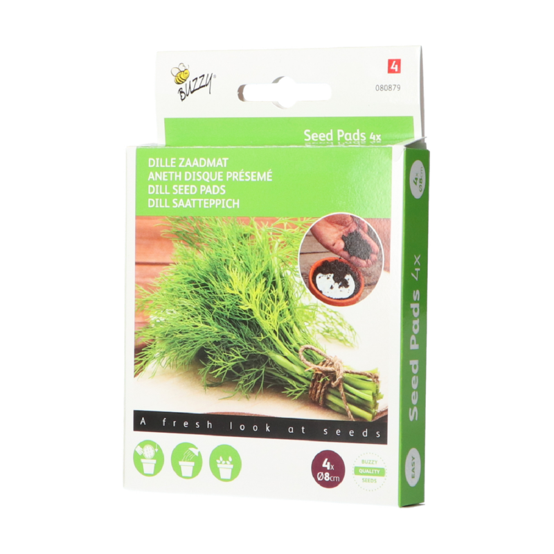 Buzzy® Seed Pads Dill 4x 8cm