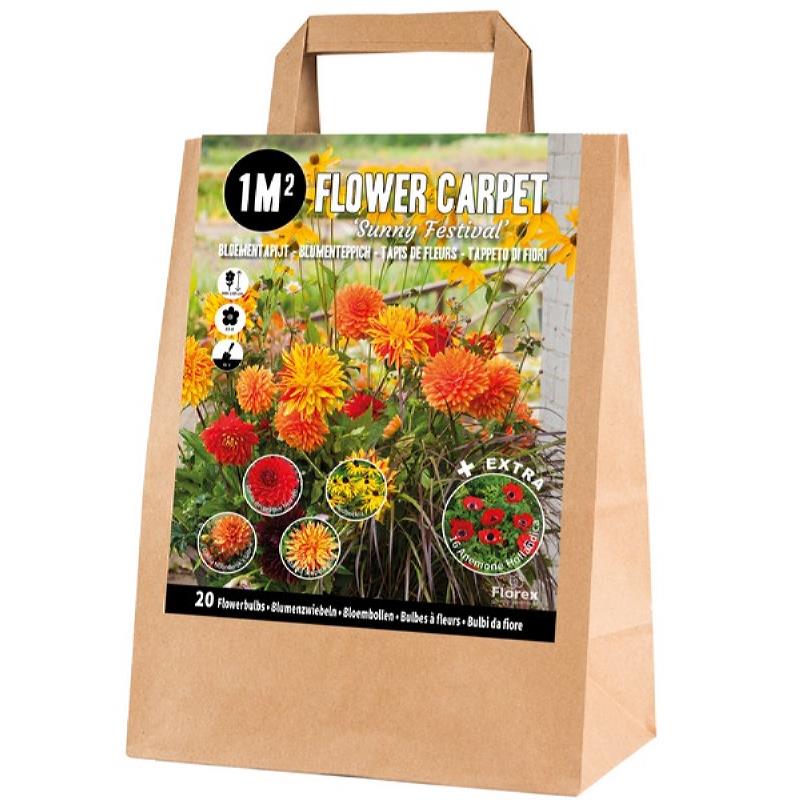 Pick-up bag Flowercarpet 1m² Sunny Festival