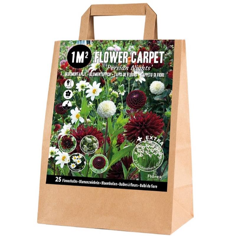 Pick-up tas Bloementapijt 1m² Persian Night