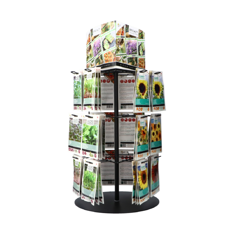 Carroussel display black 3x6pos Buzzy