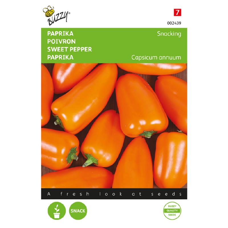 Buzzy® Sweet Pepper Snacking - mini orange