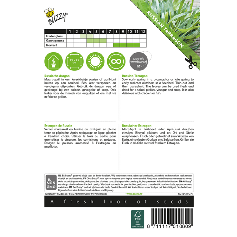 Buzzy® Artemisia dracunculus (Tarragon)