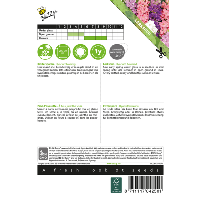 Buzzy® Larkspur Mixed