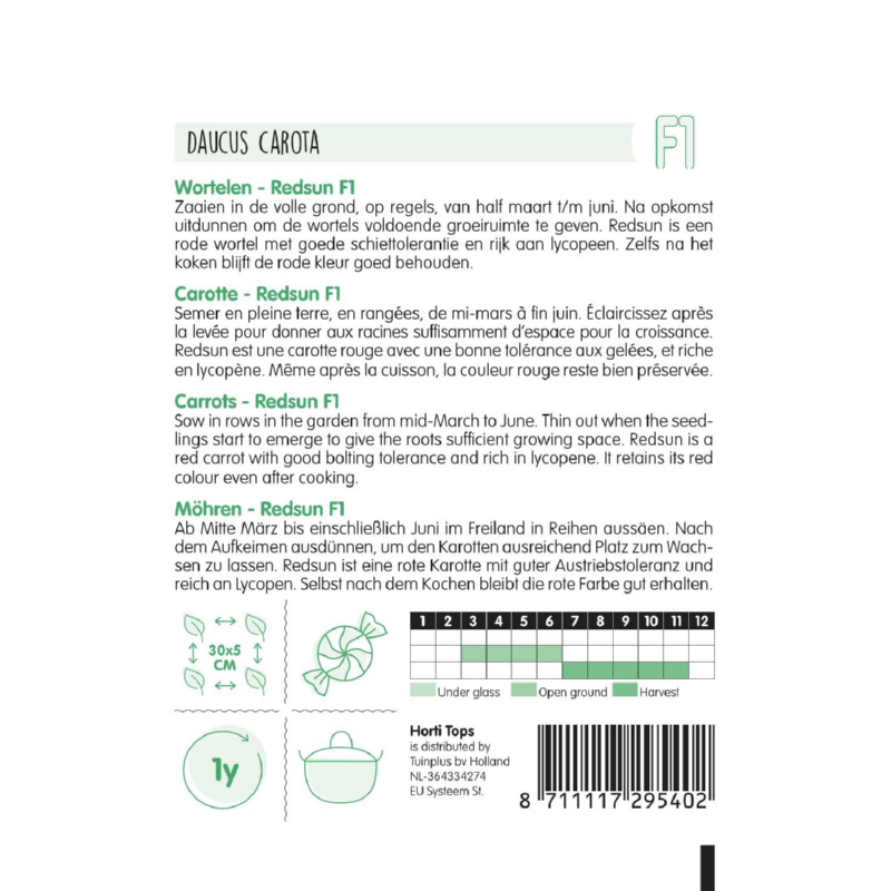 Horti Tops® Carrots Redsun F1
