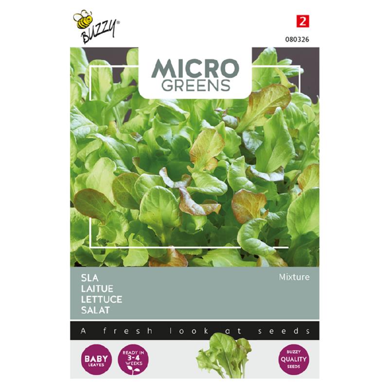 Buzzy® Microgreens, Sla gemengd