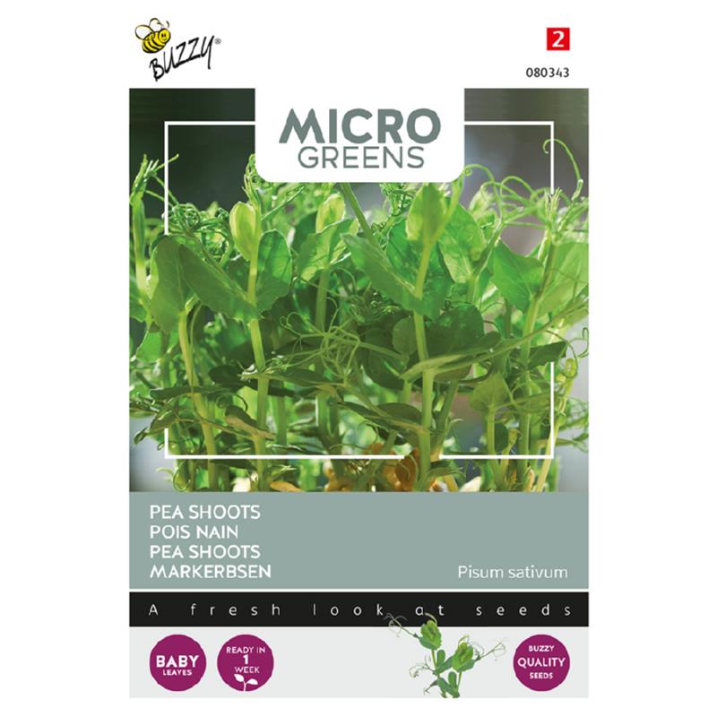 Buzzy® Microgreens, Sprouting Peashoots