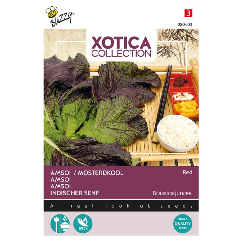 Buzzy® Xotica Rode Amsoi of Mosterdkool
