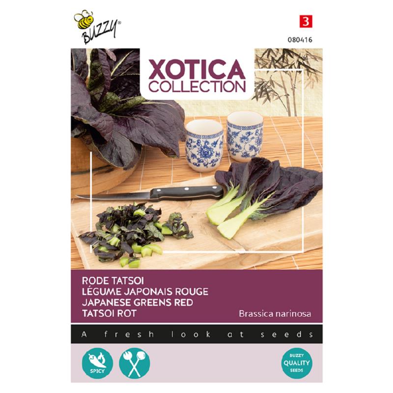 Buzzy® Xotica Japanese Greens Red
