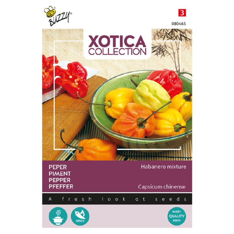 Buzzy® Xotica Pepper Habanero mixture