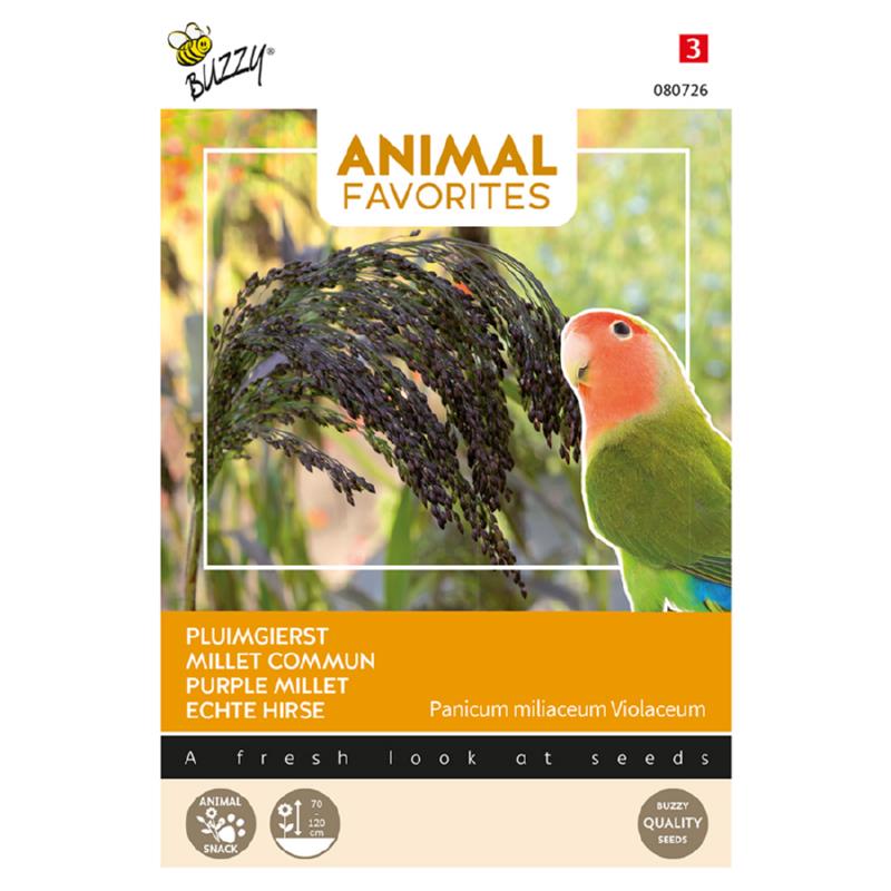 Buzzy® Animal Favorites Purple Millet