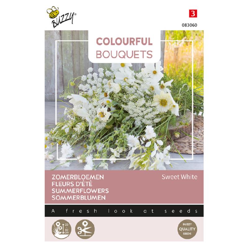 Buzzy® Colourful Bouquets, Sweet White
