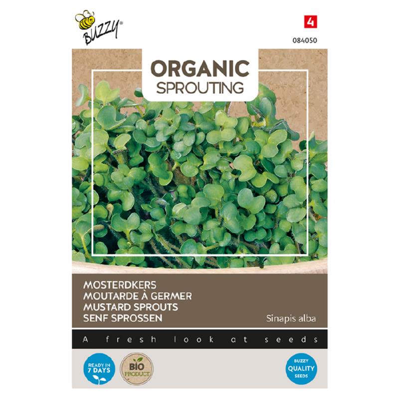 Buzzy® Organic Sprouting Mustard cress (BIO)