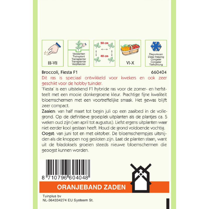 Oranjeband® Broccoli Fiesta F1