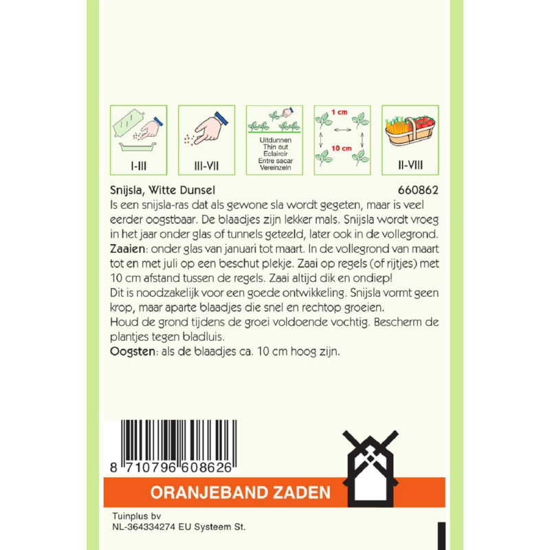 Oranjeband® Lettuce (Leaf) Paris Blond