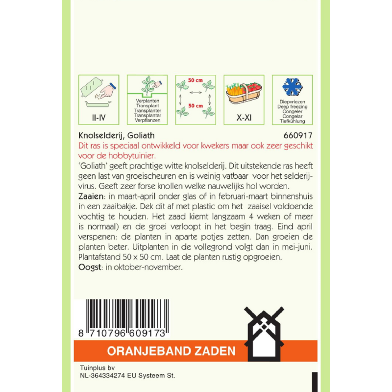 OBZ Knolselderij Goliath (vh Monarch)