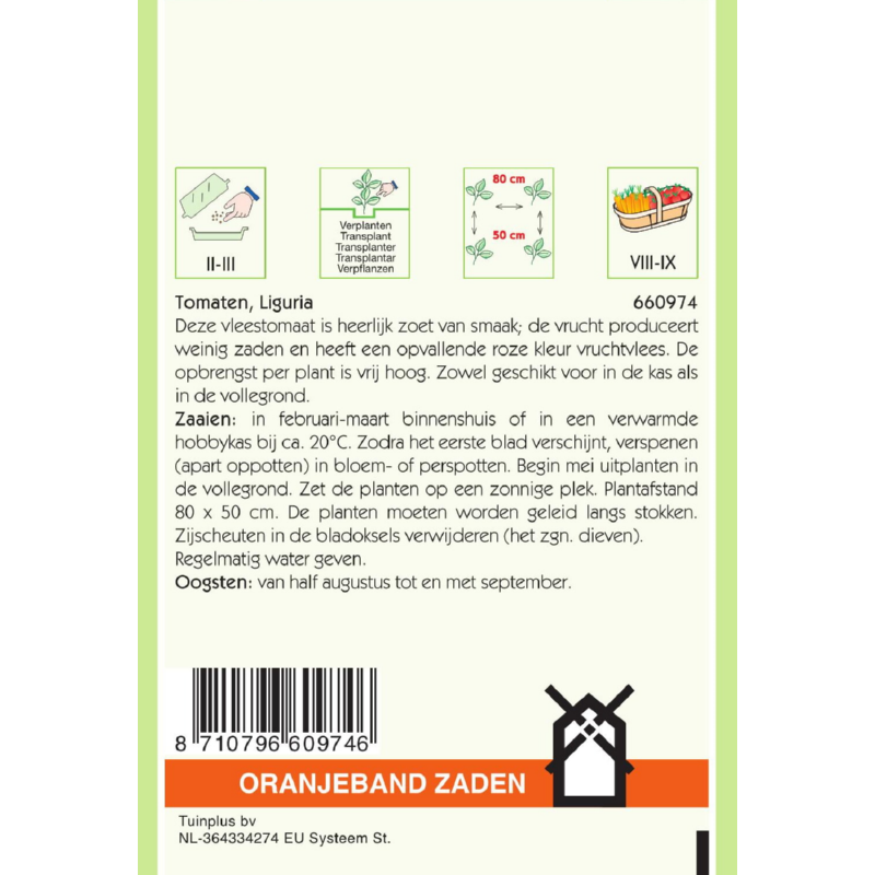 Oranjeband® Tomato Liguria