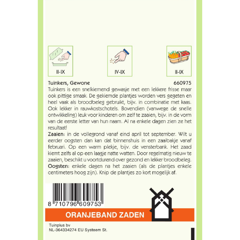 Oranjeband® Garden cress