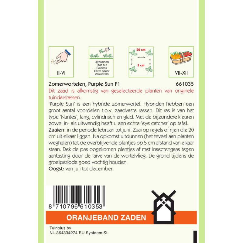 OBZ Wortelen Purple Sun F1