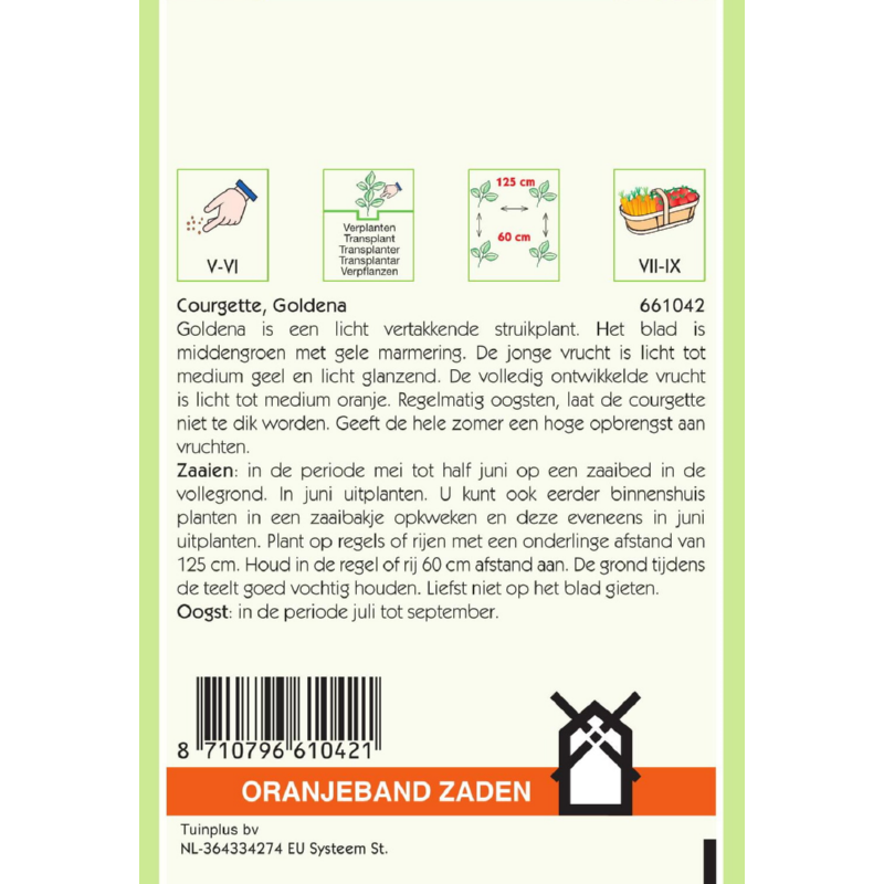 Oranjeband® Zucchini Goldena