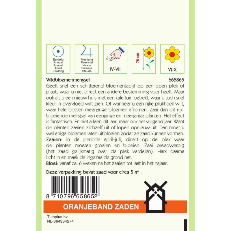 Oranjeband® Wildflower mixture