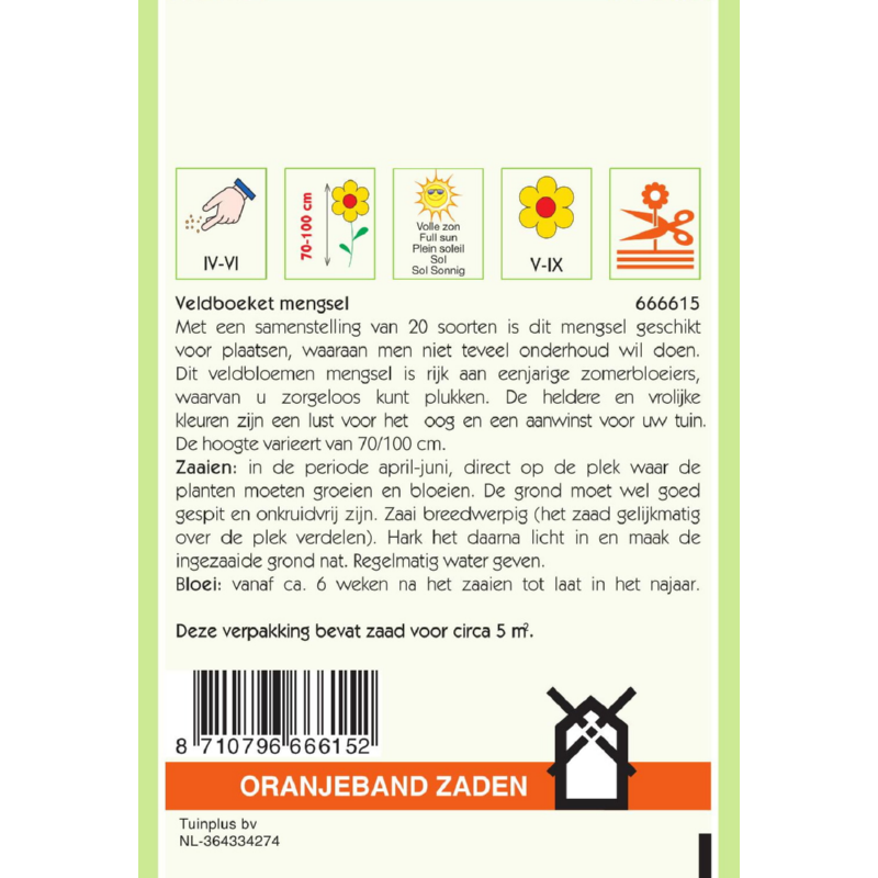 Oranjeband® Field Bouquet Mixture