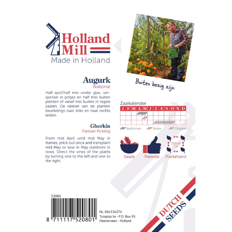 Holland Mill Augurk National Kleine Groene