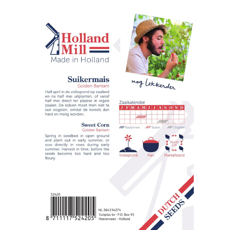 Holland Mill Sweet Corn Golden Bantam