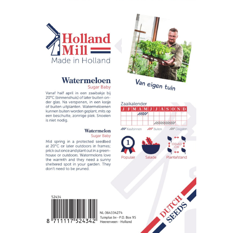 Holland Mill Watermeloen Sugar Baby