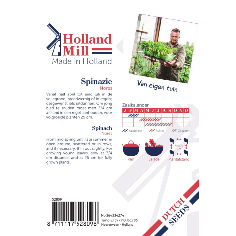Holland Mill Spinazie Nores