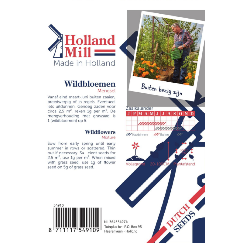 Holland Mill Wildbloemenmengsel
